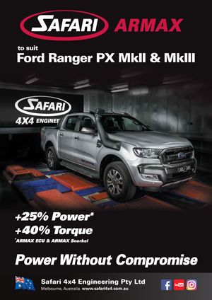 Safari ARMAX Brochure Ford Ranger PX MkII MkIII 1