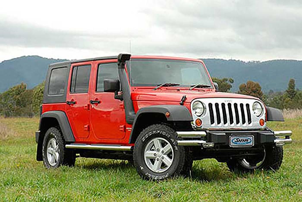 Safari Snorkel Jeep Wrangler 4x4 Snorkel for JK 3.8L Petrol (Left Hand Drive ONLY) Models (International)